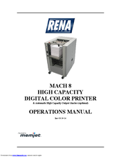 Rena Mach 8 Operation Manual