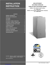 Hamilton FG9-UP Installation Instruction