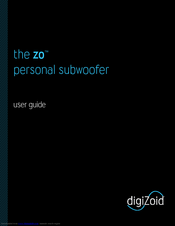 digiZoid ZO Product Manual