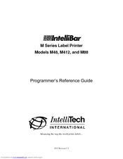 IntelliTech Intellibar M412 Reference Manual