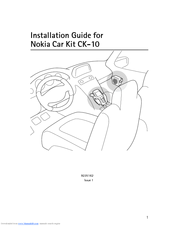 Nokia CK-10 Installation Manual