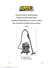 Meec tools 230-031 User Instructions