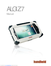 Hand Held Products ALGIZ 7 Manual