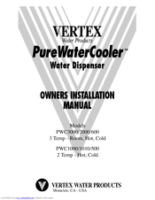 Vertex PWC-1000 Owners & Installation Manual