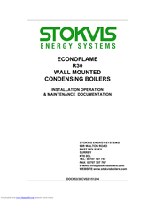 Stokvis Energy Systems ECONOFLAME R30 Installation Operation & Maintenance