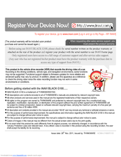 Thinkware iNAVI BLACK G100 User Manual