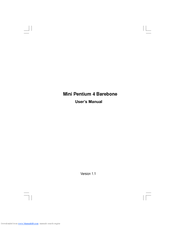 Flextronics Mini P4 Barebone Series User Manual