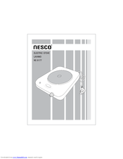 Nesco NC-5177 Lavano Manual