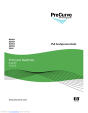 HP ProCurve 2900 Configuration Manual