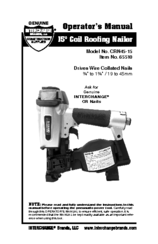 Interchange CRN45-15 Operator's Manual