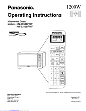 Panasonic NN-S752BF Operating Instructions Manual