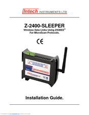 Intech Z-2400-SLEEPER Installation Manual