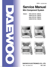 Daewoo AXG-338 Service Manual