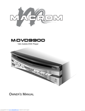 Macrom M-DVD9900 Owner's Manual