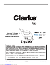 Clarke Image 20 I Operator's Manual