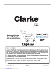 Clarke Image 20 IX Operator's Manual