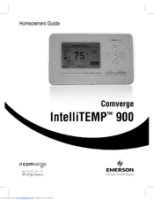 Emerson Comverge IntelliTEMP 900 Homeowner's Manual