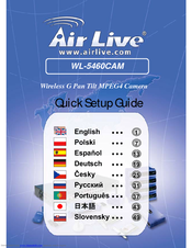 Air Live WL-5460CAM Quick Setup Manual