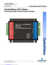 Emerson ControlWave GFC IStran Instruction Manual