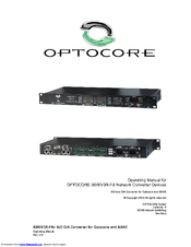 Optocore V3R-FX-8MI Operating Manual