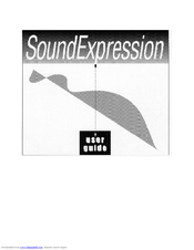 SoundExpression SE34SVD User Manual
