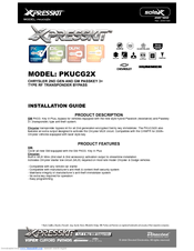 Xpresskit PKUCG2X Installation Manual