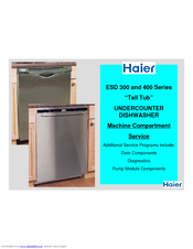 Haier ESD 400 Series Service Manual
