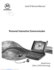 Motorola A009 Service Manual
