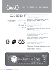 Trevi XCD 5740 BT Instruction Manual