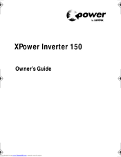 XPower 150 Owner's Manual
