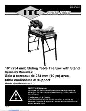 ITC STS10 Operator's Manual