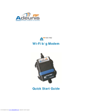 Adeunis RF ARF45 Quick Start Manual