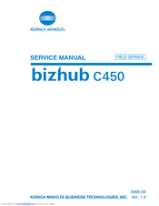 Konica Minolta Bizhub C450 Manuals Manualslib