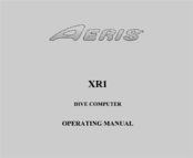 Aeris XR1 Operating Manual