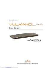 Monsoon Multimedia VulkanoLava User Manual