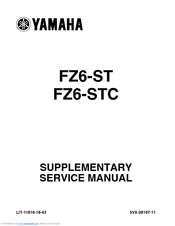 Yamaha FZ6-STC Supplementary Service Manual