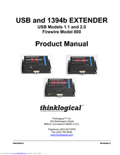 thinklogical 800 Product Manual