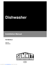 Summit Professional DW2432 Installation Manual