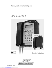 FHF Resistel Operating Instructions Manual