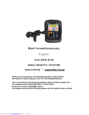 A-rival NAV-PNX 35 M User Manual