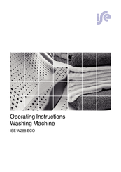 ISE W288 ECO Operating Instructions Manual