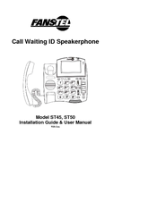 Fanstel ST45 Installation Manual & User Manual