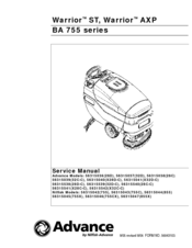 Nilfisk-Advance 56315541(X28C-C) Service Manual