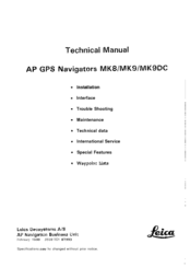 Leica MK8 Technical Manual