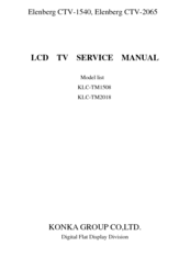 Konka KLC-TM2018 Service Manual