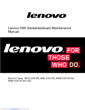 Lenovo H30-50 Non-ES Hardware Maintenance Manual