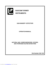 Bascom_turner OM-1108 Operation Manual