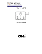 Oki HCT-900 User Manual