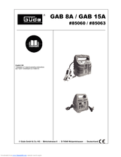 Gude GAB 8A Operating Instructions Manual