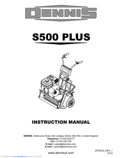 Dennis S500 PLUS Instruction Manual